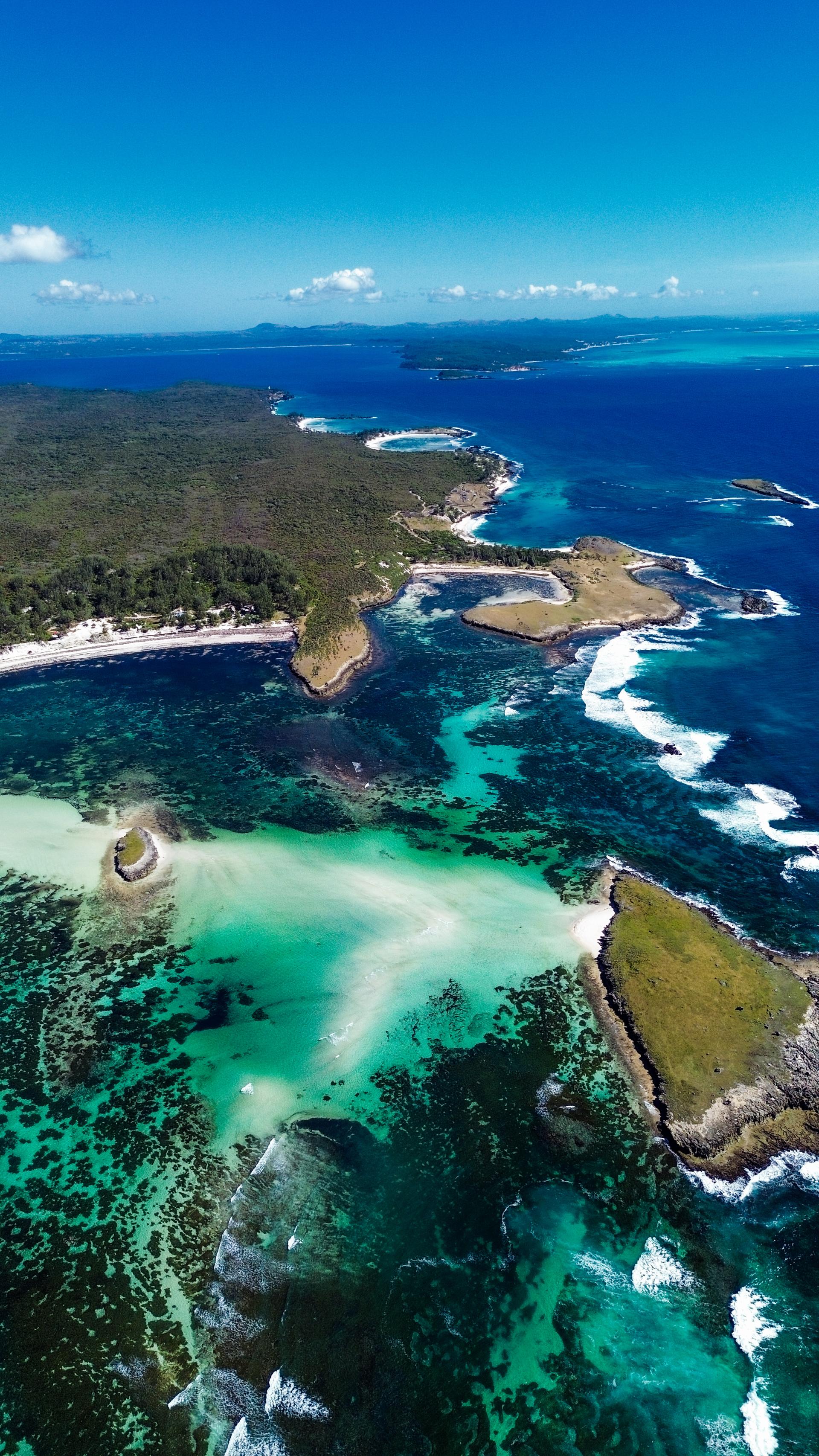 Baie de Sakalava vue du ciel